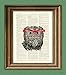 Owl Smarty Pants nerdy young owl with red glasses illustration beautifully upcycled dictionary page book art print