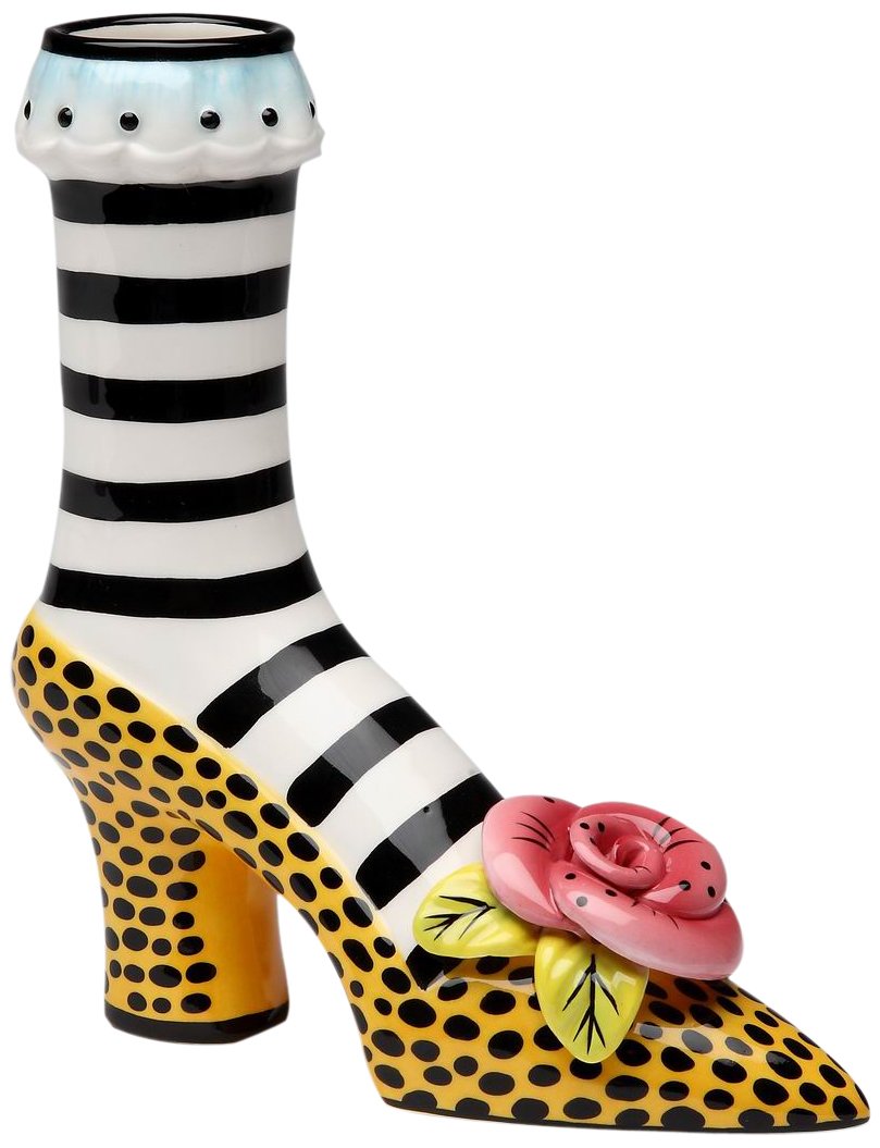 Buy Appletree Design Sugar High Social Leopard Print Heels Vase 6