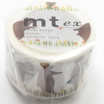 Amazon Com Mt Masking Tape 30mm Stacking Ex Squirrel And Bear Mtex1p73 Office Products