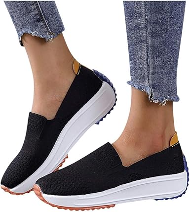 women's mesh slip on sneakers
