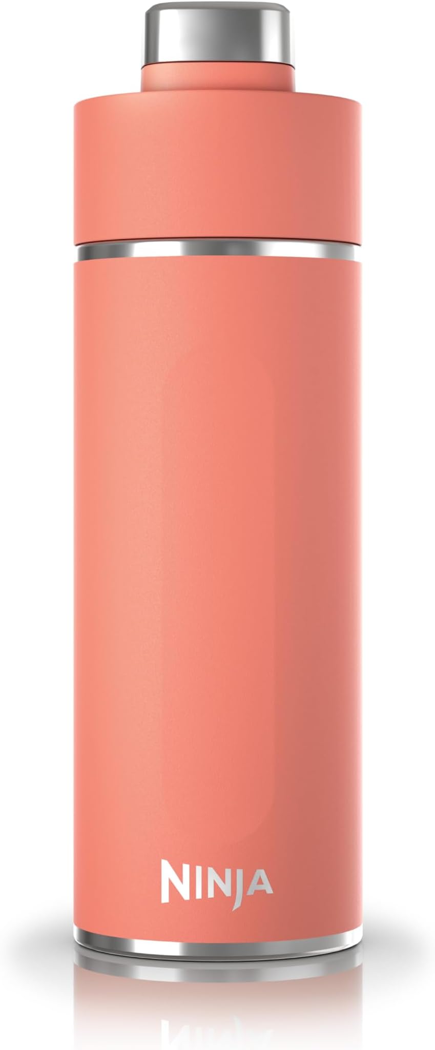 Ninja Thirsti 530 ml Water Bottle Leak-Proof Triple Insulated Coral
