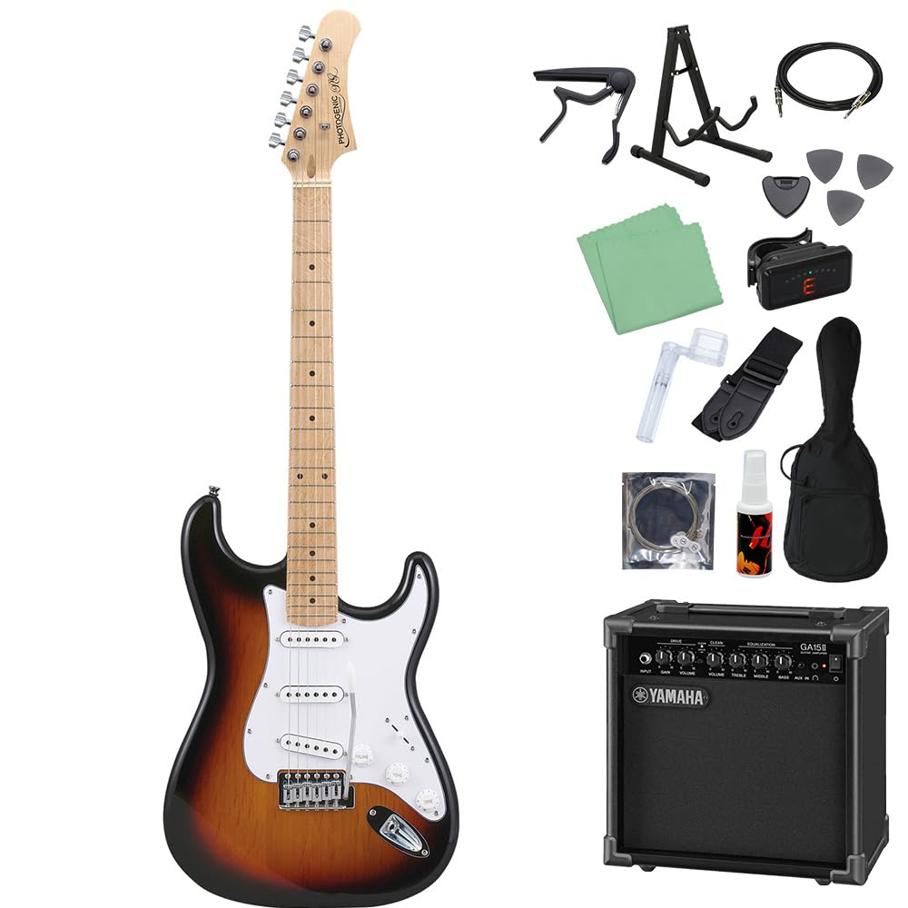 Mua Photogenic ST180M SB Electric Guitar Beginner Set of 14 (GA15II