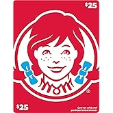 Wendy's Physical Gift Card - $25