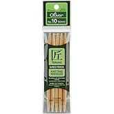 Takumi Bamboo Double Point Knitting Needles 5 5/Pkg-Size 10/6mm