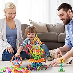 400-Pack Kids Building Block Toys, Interlocking