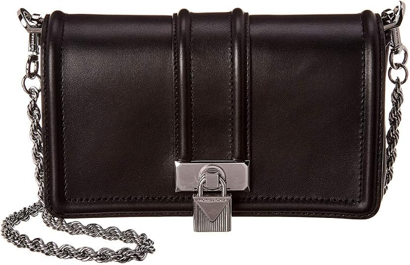 michael kors padlock chain crossbody