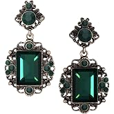 Antique Vintage Retro Style Hunter Dark Green Emerald...