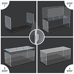 Nynelly Acrylic Display Case for 1/12 Scale or 1/18