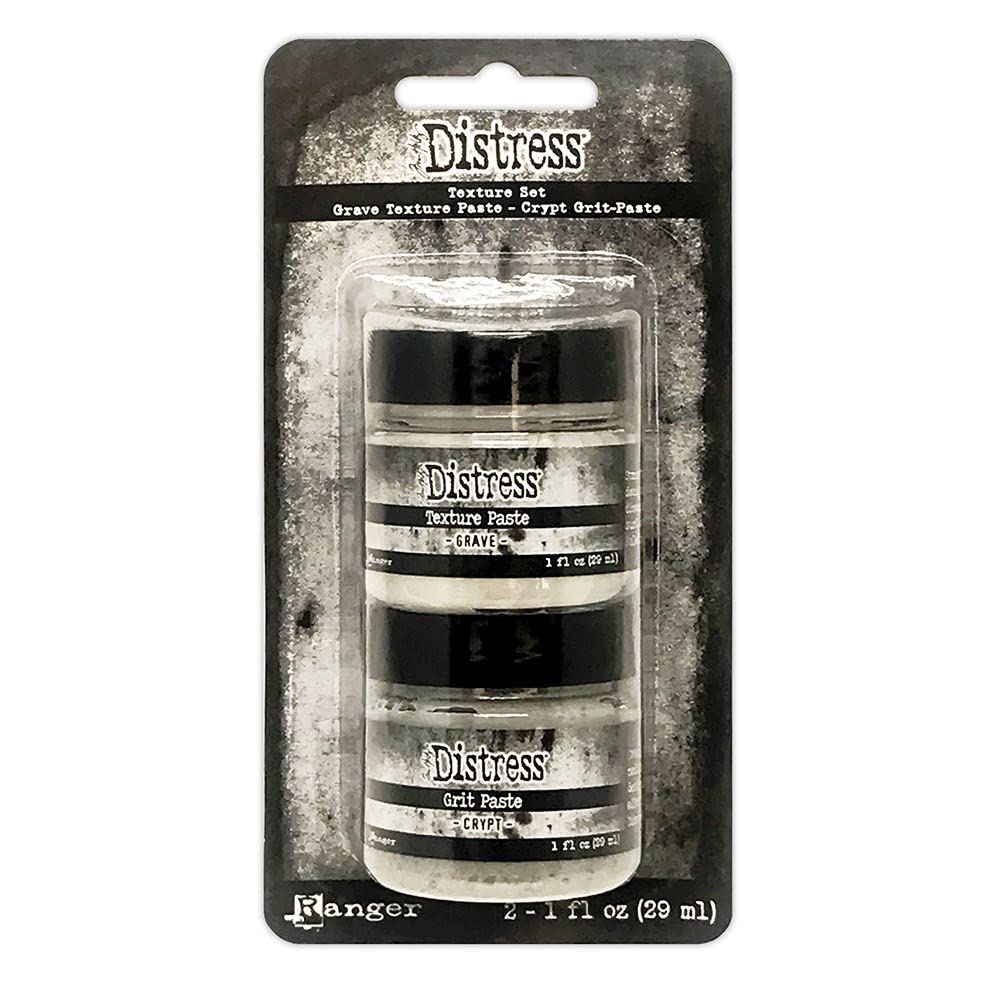 Ranger Tim Holtz-Distress-Texture Set, Stone and Granite, 2 x 1 oz