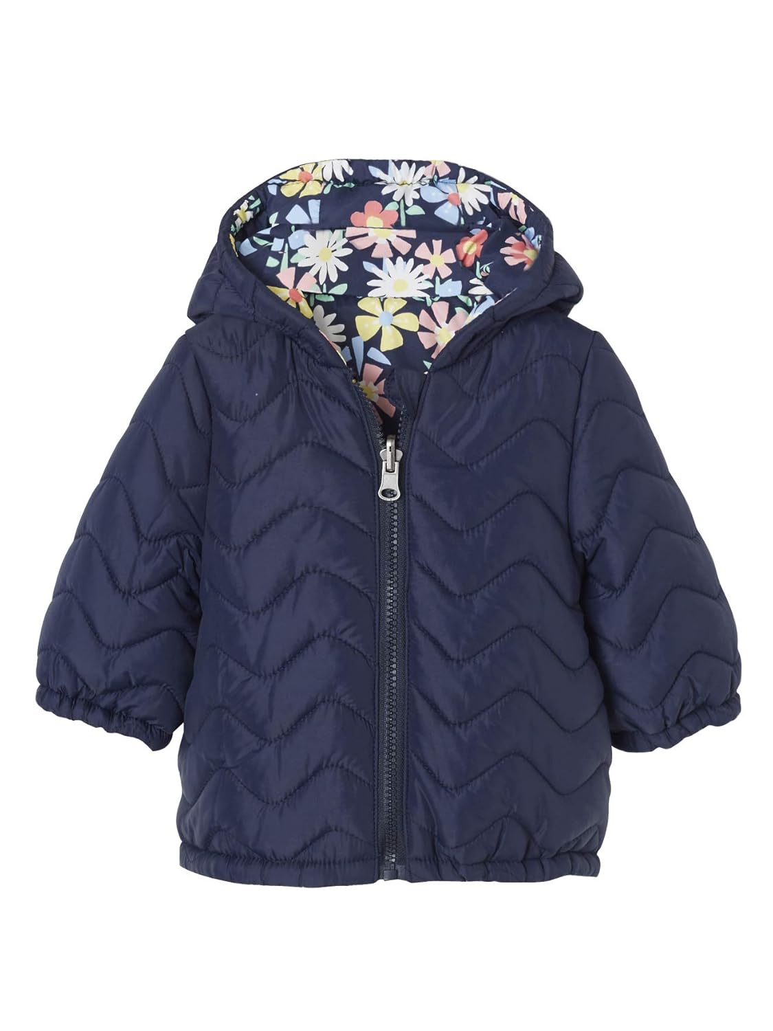 Bebe Vertbaudet Doudoune Legere Reversible A Motifs Bebe Fille Bebe Puericulture Ourmall Eu