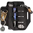 VIPERADE PJ13 Leather Multitool Sheath - EDC Belt Organizer for Multitools, Flashlight, Pen, Sheath for Belt, Multitool and Flashlight Holster