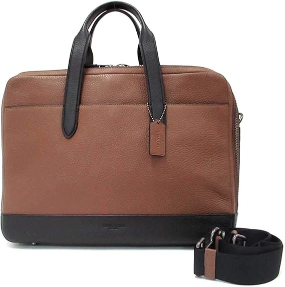 Amazon コーチ バッグ メンズ ビジネスバッグ Coach アウトレット ハミルトン デイ レザー ブリーフ ケース F Qbsd 並行輸入品 ビジネスバッグ