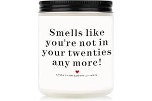 30th Birthday Gifts for Her Him- Handmade Lavender Birthday Candle- 1995 Birthday Gifts/Decorations for Women Men, 30 Year Ol