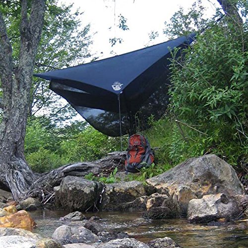 Hammock Rain Fly Camping Tarp by Legit Camping - Extra Large Hammock Tarp Fits Double Hammocks - Adventure in Any Weather - Great for Backpacking, Traveling, Hiking - XL 10’ - Durable, Easy Set Up - Thumbnail 3