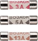 BOJACK 42Pcs BS1362 Ceramic Tube Cartridge Fuses 3A 5A 13A 240V 6.3x25mm view 4