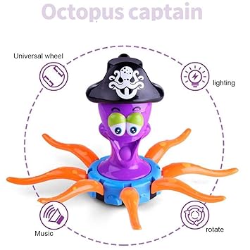 octopus toy music