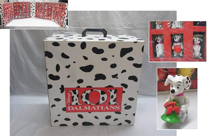Amazon 激レア限定品 101匹わんちゃん フィギュア Boxセット 1997年マクドナルド ハッピーセット ディズニー ダルメシアン 犬 人形 玩具1 おもちゃ ホビー