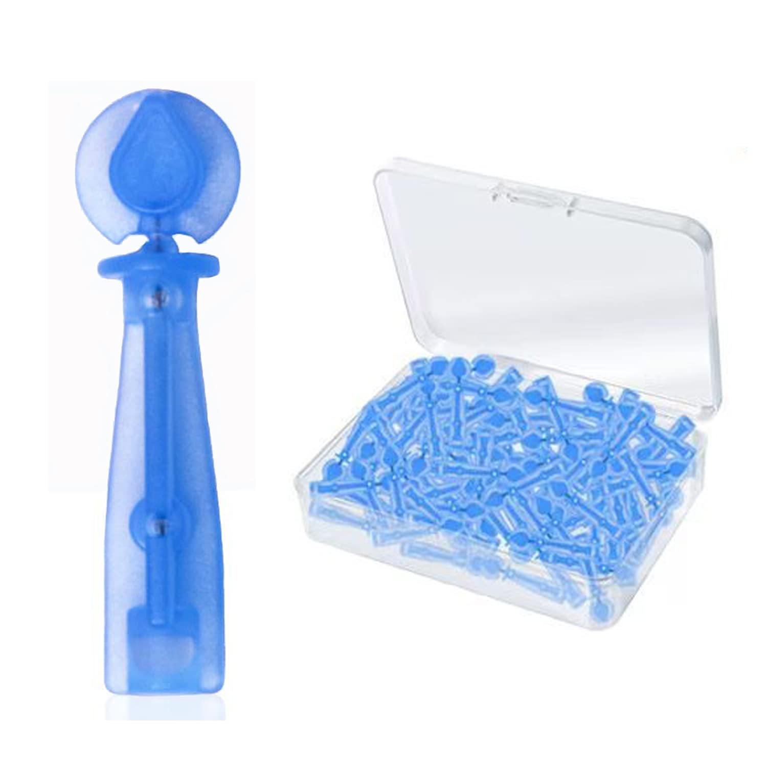 Photo 1 of Professional 50pcs Disposable Blackhead and Blemish Remover Tools for Acne, Whitehead, Comedone Removal - Pimple Popper Set for Salon and Home Use