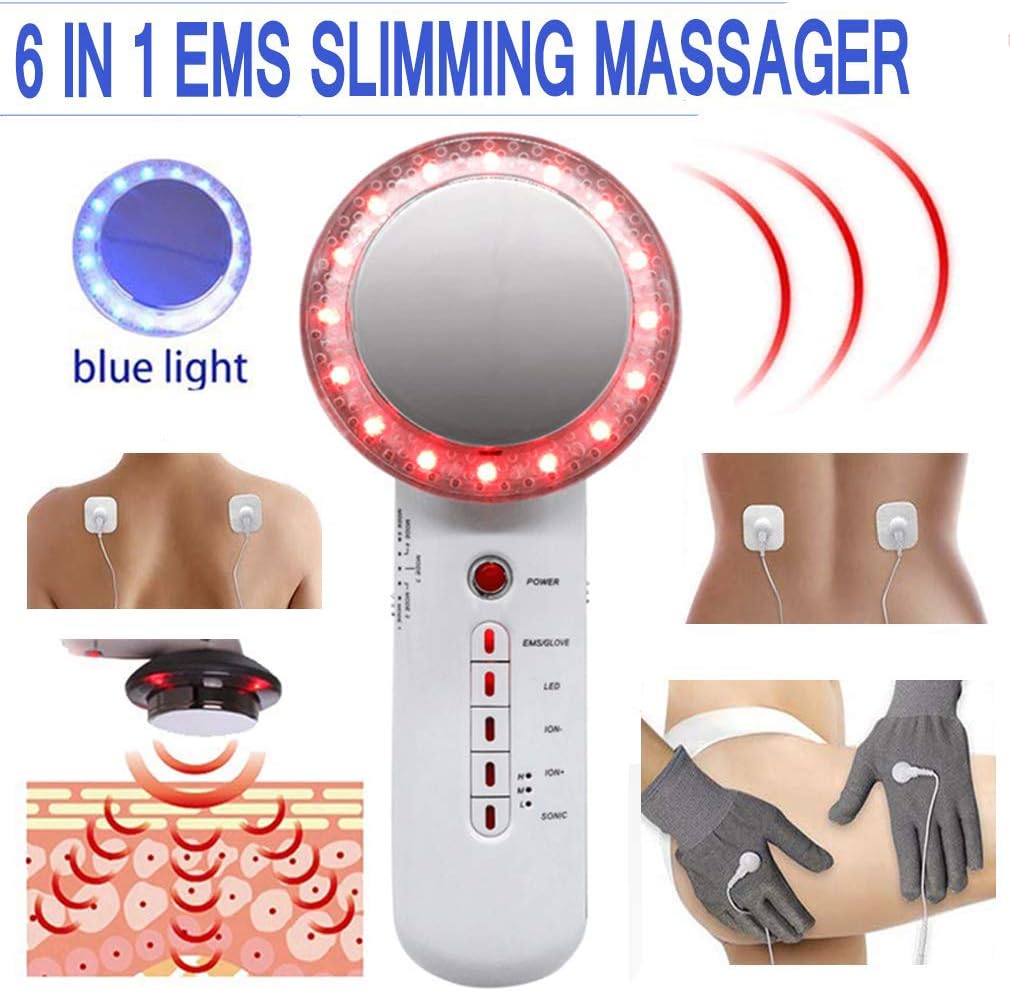 6 in 1 Fat Remove Body Weight Loss Device for Arm Leg Waist Hip Massage Facial Skin Lifting Tighting Skin Care Beauty Machine