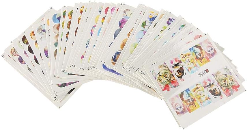Amazon ネイルステッカー 50枚 異なるスタイル 動物犬 転送ネイルアートステッカー マニキュアペディキュアステッカー Zjchao シール ステッカー 通販