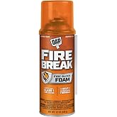DAP FireBreak Flame Resistant Foam Sealant, Orange, 12 oz (7565010012)