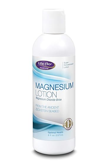 Magnesium Lotion Life Flo Health Products 8 Oz Liquid