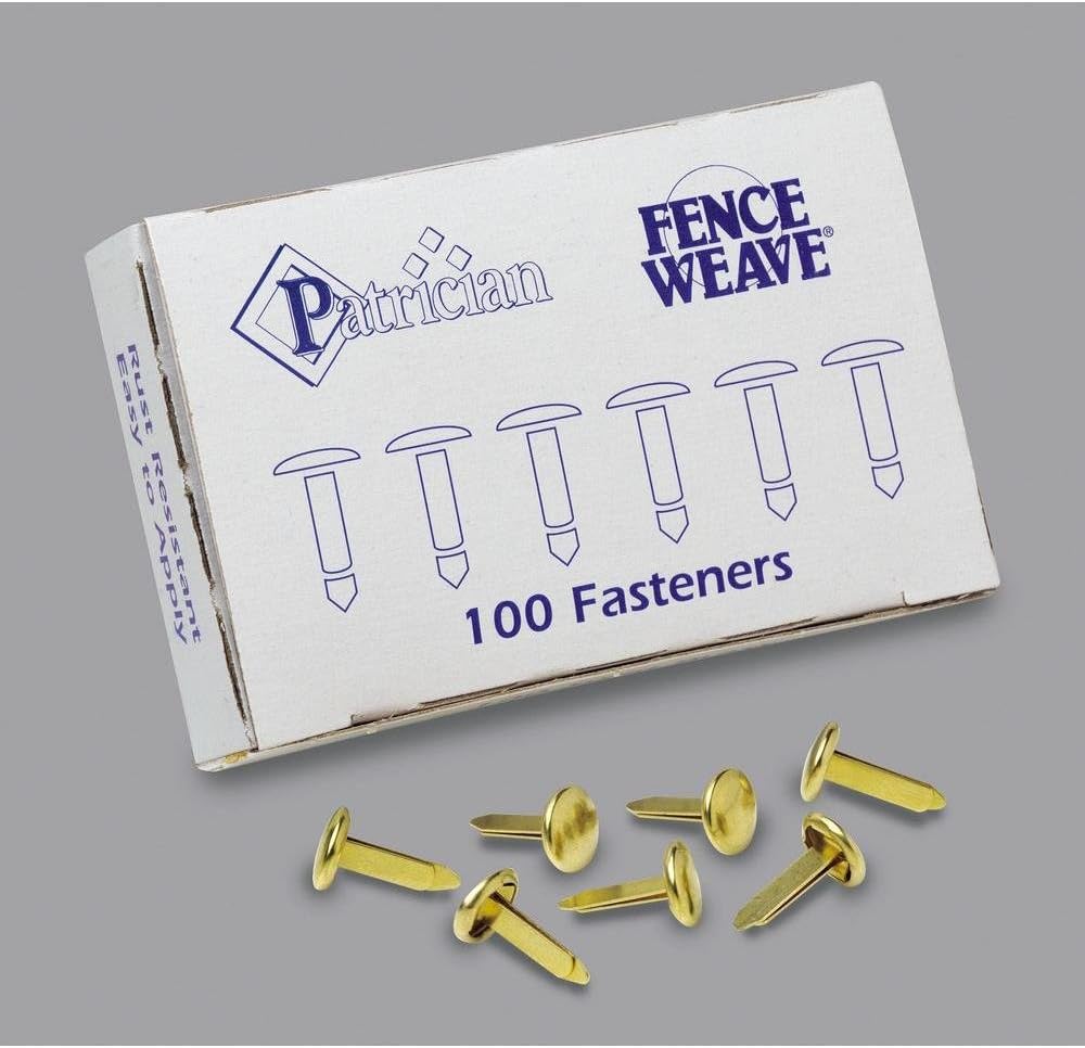 Pexco Original Brand Fence Weave 250' Roll - Made in The USA! (Brass Fasteners)