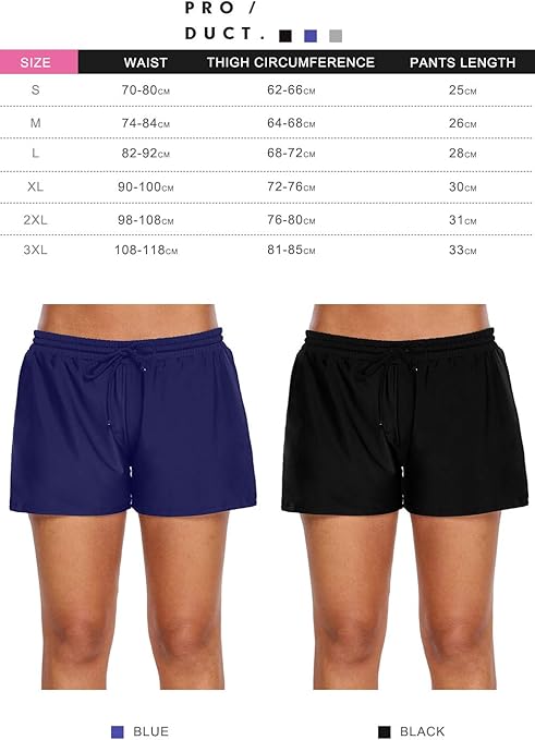 iclosam pantalones natacion mujer