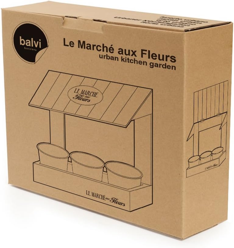 Balvi - Le Marché aux Fleurs huerto Urbano para Hierbas aromáticas ...