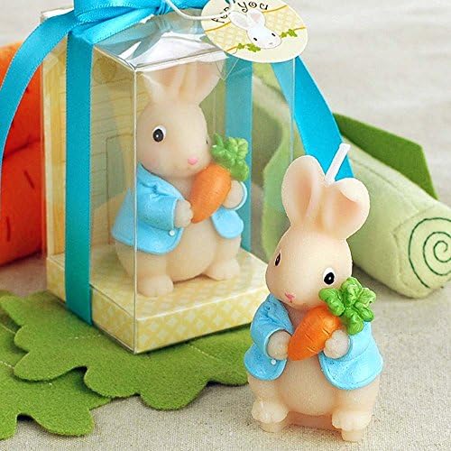 Osye Carrot Rabbit Bunny Candles for Birthday/Party, Smokeless