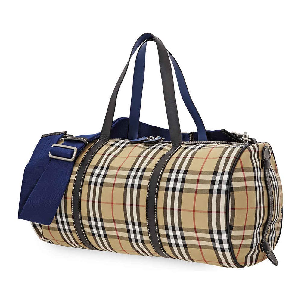 Burberry men kennedy duffle bag canvas blue Amazon.co.uk Shoes & Bags
