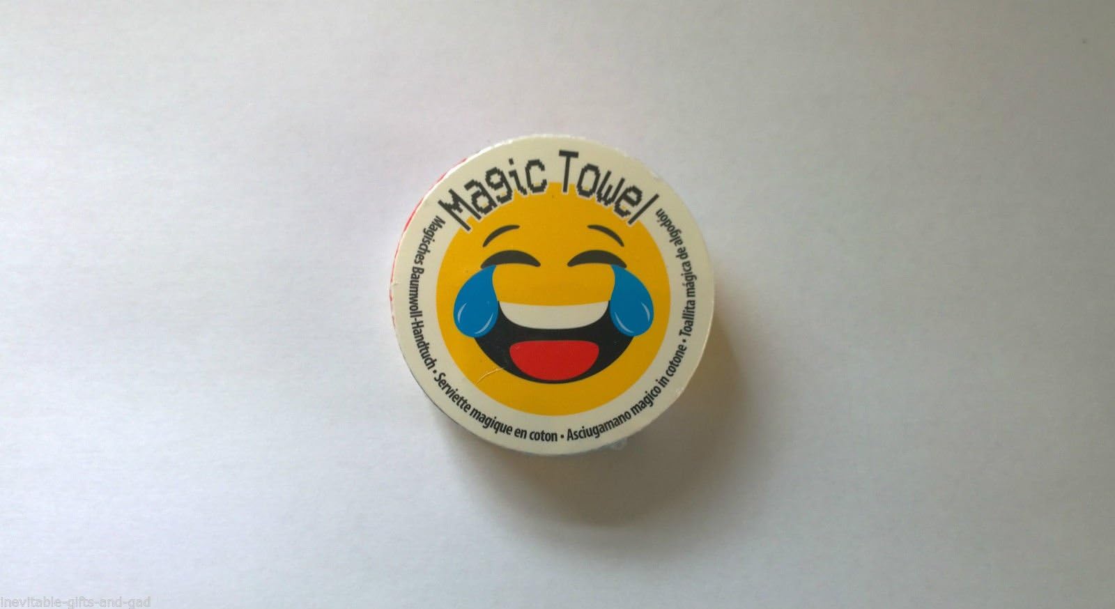 Emoji Magic Towel Face Cloth Emotion 6 different designs (Tears)