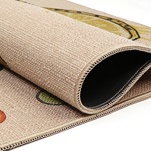 6 LEEVAN+Microfiber+Non+Skid+Washable+Floormat
