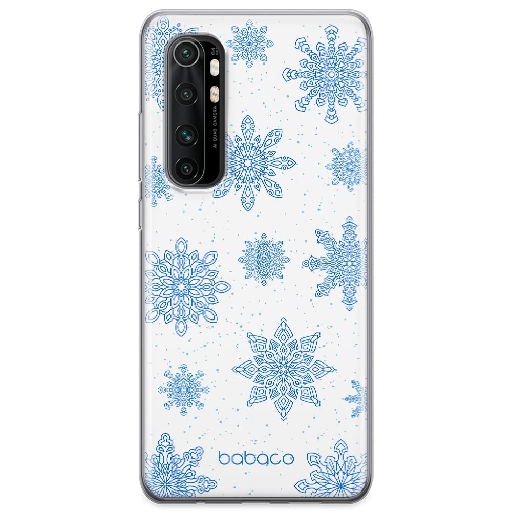Babaco ERT GROUP mobile phone case for Xiaomi MI NOTE 10 Lite original and officially Licensed pattern Winter 004 optimally adapted to the shape of the mobile phone, case made of TPU