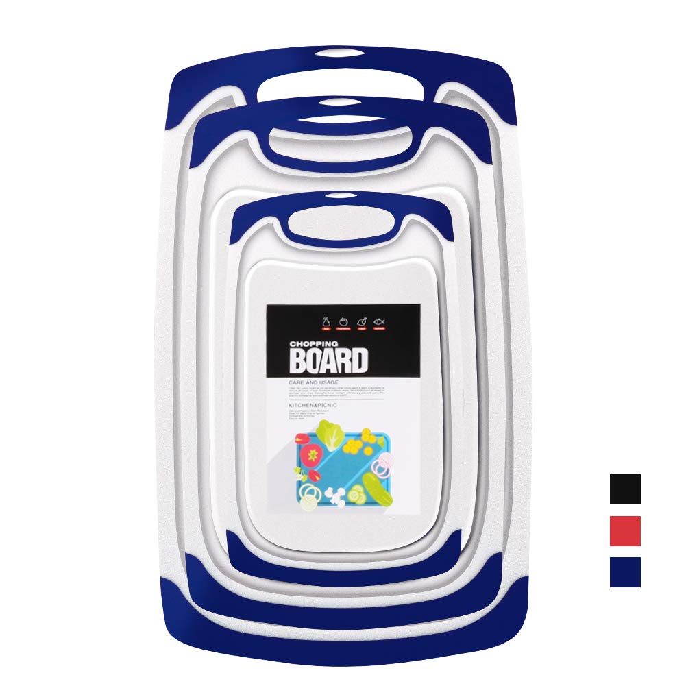 Best cutting boards for kitchen dishwasher safe blue