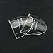 Auony Safety Glasses Side Shields,2 Pairs Slip On Clear Side Shields for Safety Glasses-Fits Medium to Large Eyeglasses