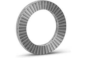 Nord-Lock Wedge Locking Washers - Stainless Steel (316L) Washer, Vibration Resistant Safety Washers for M8 (5/16") Bolts - 200 Pairs