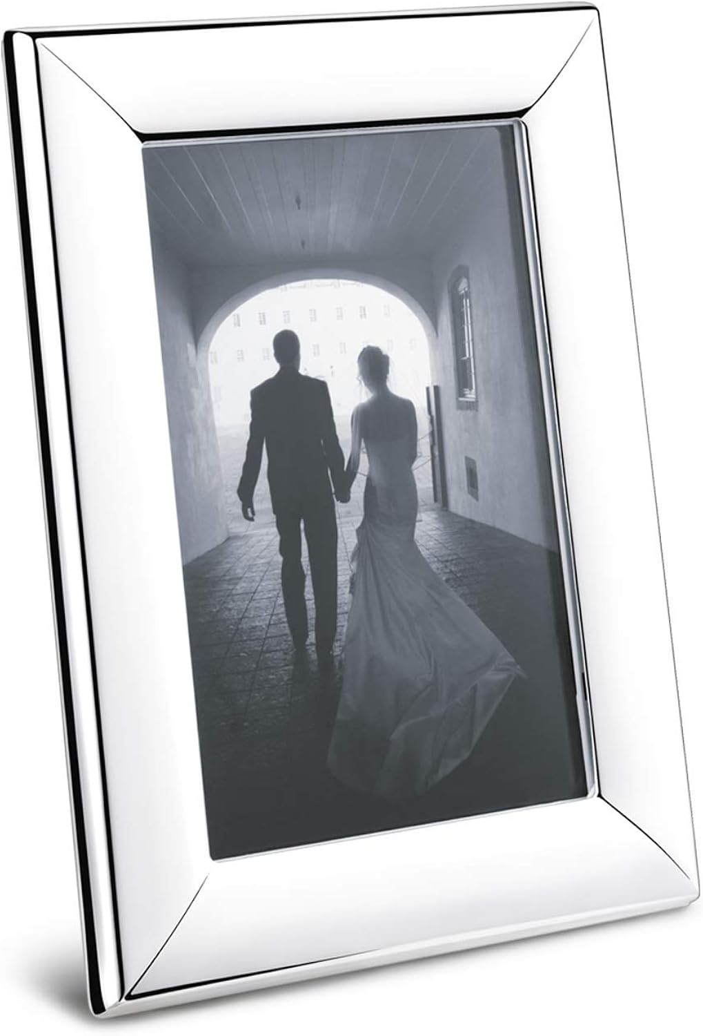 Jensen 7" x 9" Picture Frame Made of Stainless Steel