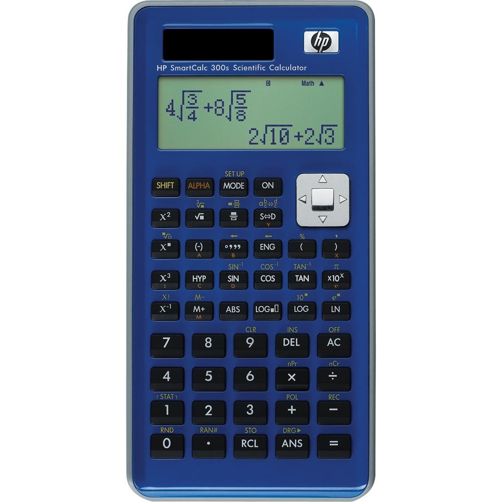 Amazon.com : HP F2240AA#ABA SmartCalc 300s Scientific Calculator :  Calculadoras Hp : Electronics