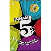 Goliath Name 5 Board Game | Name 5 Things Before Time Runs Out | Party Game, Family Game Night | for 2 or More Players or Teams, Ages 12+