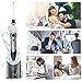 Electric Dental Water Flosser, Cordless, Portable and Rechargable Oral Irrigator with 3 Operation Modes and 4 Rotatable Jet Tips, IPX7 Waterproof for Cleaning Braces