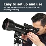 Celestron Travel Scope 70 Portable Refractor Telescope Kit with Backpack view 2