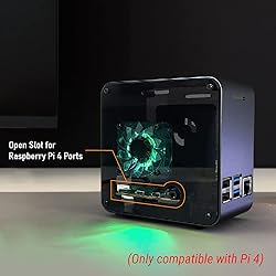 ElectroCookie Raspberry Pi 4 Case, Aluminum Mini