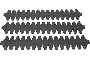 Diydeg Padel Racket Protector, 3PCS PU Frame Guard Sticker for Edge Protection, Wear Proof and Easy to Install, with Moderate
