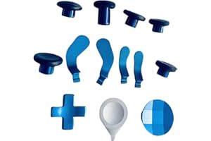 DigiKree 14 in 1 Metal Thumbsticks Accessories Kit for Xbox One Elite Series 2 Controller,Gaming Replacement Parts with Metal