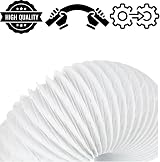 FindASpare Universal Tumble Dryer Vent Hose 2.5m 4 inch White view 3