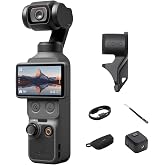 DJI Osmo Pocket 4 Standard Combo | 14‑Stop Dynamic Range, 1&Prime; CMOS &amp; 4K/240fps, 3‑Axis Stabilization, 2&times; Lossless Zoom, 107GB Built‑in Storage