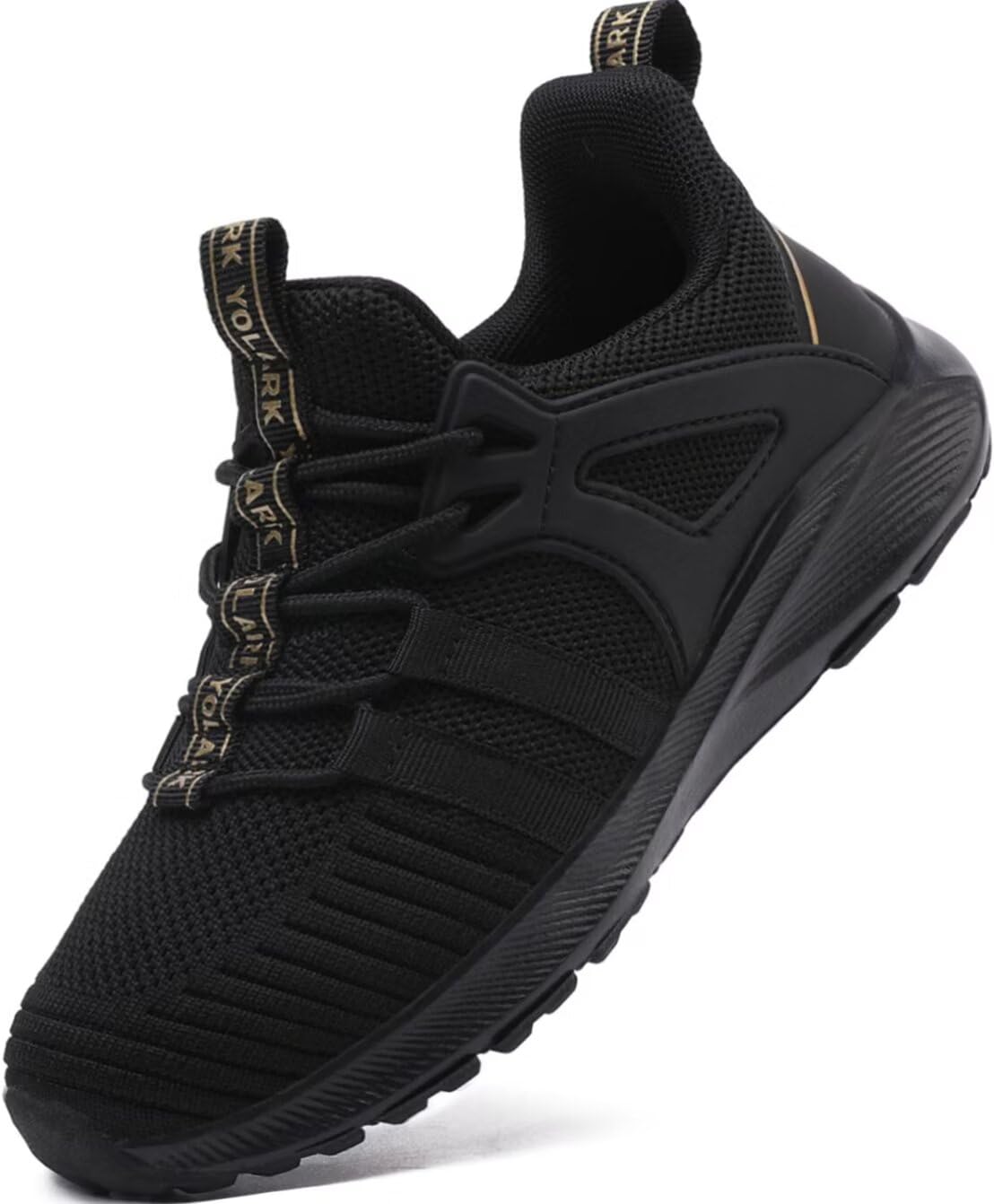 Photo 1 of *** check comments*** YOLARK Boys Girls Sneakers for Kids Non-Slip Tennis Shoes Fashion Lightweight Breathable Running Sport Athletic(Black Big Size 5)