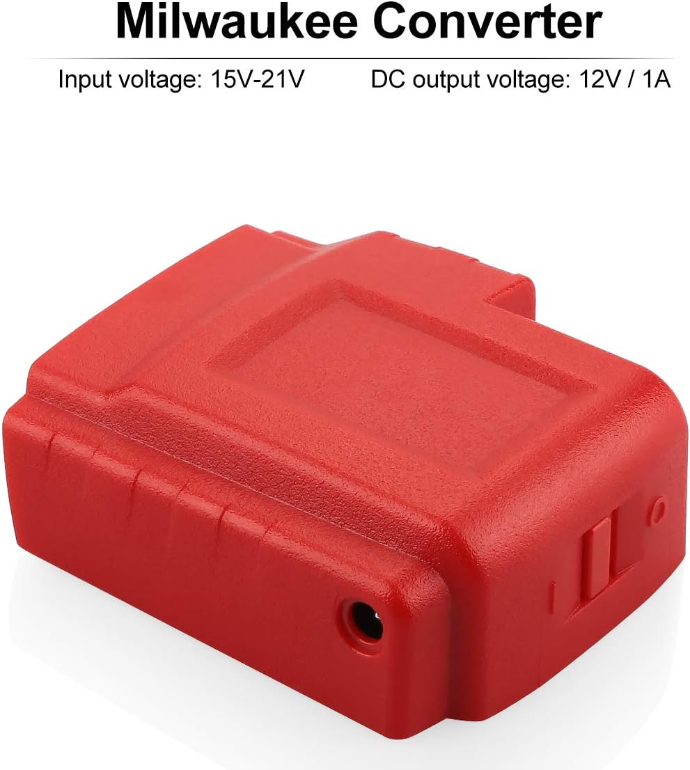Energup 18V USB Battery Adapter for Milwaukee Li-ion Battery- Phones iPads Radios Charger Adapter: Home Improvement