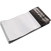 Small Poly Mailers 4x6 100pcs Self-Sealing Shipping Bags Mailing Bags Waterproof and Tear-Proof Shipping Bags White with 2.5 Mil for Accessory Photo Jewelry Makeup Small Business​